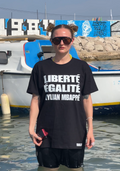 teeshirt "LIBERTE EGALITE KYLIAN MBAPPE"